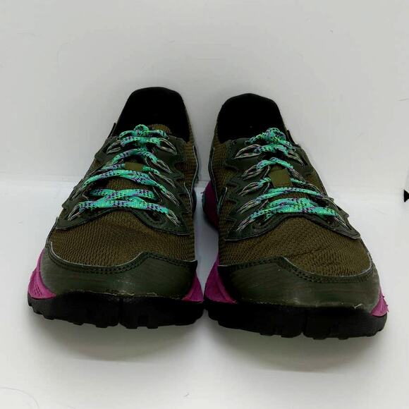Nike Air Zoom 3 Women's Avocado Green Running Sneakers - Size 8.5 - Picture 2 of 6